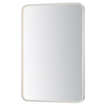 Elisse Rectangular LED Mirror - Satin Nickel / Mirror