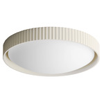 Souffle Ceiling Light - Chalk White / White