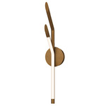Scion Wall Sconce - Weathered Brass / Frost