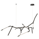 Scion Linear Pendant - Black / Frost
