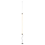 Oort Floor Lamp - Black Nickel / Frost