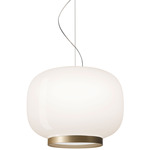 Chouchin 1 Reverse Pendant - White / White / Gold