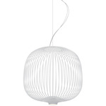 Spokes 2 Pendant - White