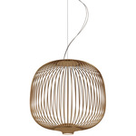 Spokes 2 Pendant - Copper