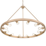 Castile Chandelier - French Gold
