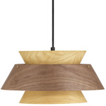 Aalto Two-Tone Pendant - Walnut / Light Walnut