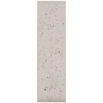 Stela Integrated LED Outdoor Wall Light - White Travertine