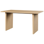 Private Desk - Light Oak Veneer