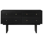 Private Sideboard - Brown / Black Oak Veneer