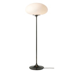 Stemlite Floor Lamp - Black Chrome / Opal