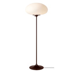 Stemlite Floor Lamp - Black Red / Opal