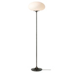 Stemlite Floor Lamp - Black Chrome / Opal