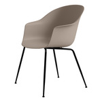 Bat Dining Chair - Black Matte / New Beige