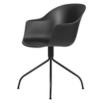 Bat Swivel Meeting Chair - Black Matte / Black