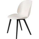 Beetle Outdoor Dining Chair - Alabaster White / Black