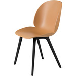 Beetle Outdoor Dining Chair - Amber Brown / Black