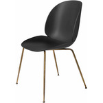 Beetle Dining Chair - Antique Brass / Black