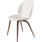 Beetle Dining Chair - American Walnut / Alabaster White