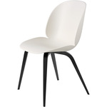 Beetle Dining Chair - Black Stained Beech / Alabaster White