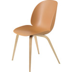 Beetle Dining Chair - Oak / Amber Brown