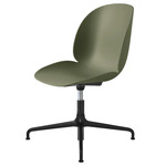Beetle Meeting Chair w/ Adjustable Height - Black / Fern Green