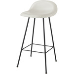 Gubi 3D Stool - Black Matte / Alabaster White