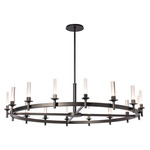 Windsor Chandelier - Oil Rubbed Bronze / Frosted
