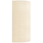 Textile Classic Cylinder Wall Sconce - Cream