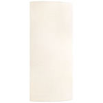 Textile Classic Cylinder Wall Sconce - White