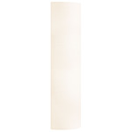 Textile Classic Cylinder Wall Sconce - White