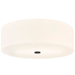 Acryluxe Classic Ceiling Light - Matte Black / Opal