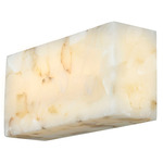 Alabaster Rocks Medley Wall Sconce - Alabaster