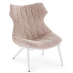 Foliage Armchair - White / Skorpios Pink