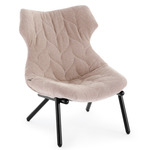 Foliage Armchair - Black / Skorpios Pink