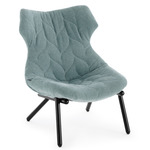 Foliage Armchair - Black / Skorpios Aquamarine
