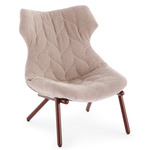 Foliage Armchair - Burgundy / Skorpios Pink