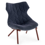 Foliage Armchair - Burgundy / Skorpios Blue