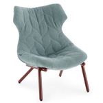 Foliage Armchair - Burgundy / Skorpios Aquamarine