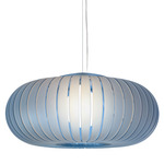 Teresa Frozen Pendant - Sky Blue