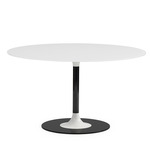 Thierry XXL Round Table - White / Black