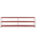 Trays Bookshelf - Burgundy