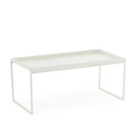 Trays Low Table - Gloss White