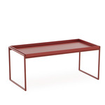 Trays Low Table - Burgundy
