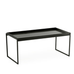 Trays Low Table - Gloss Black