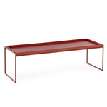 Trays Low Table - Burgundy