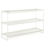 Trays Bookshelf - Gloss White