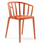 Venice Matte Chair - Set of 2 - Rusty Orange