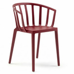 Venice Matte Chair - Set of 2 - Burgundy
