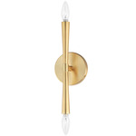 Rome Wall Sconce - Satin Brass