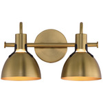 Dusk Bathroom Vanity Light - Satin Brass